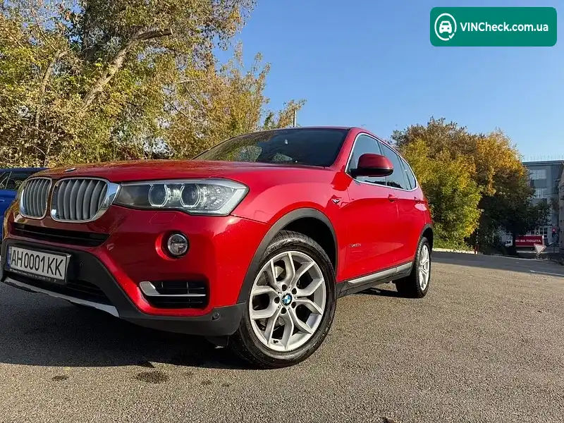 BMW X3 2015, фото з оголошення 1 з 20, VIN WBAWZ510200L18257