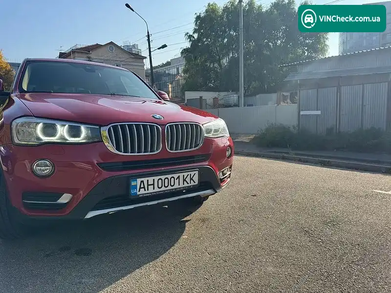 BMW X3 2015, фото з оголошення 2 з 20, VIN WBAWZ510200L18257