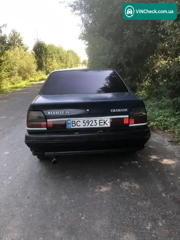 Renault 19 1992, фото з оголошення 2 з 21, VIN VF1L53B0507148648