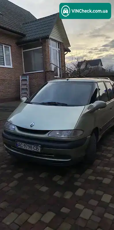 Renault Espace 1997, фото з оголошення 1 з 14, VIN VF8JE0A0516406009