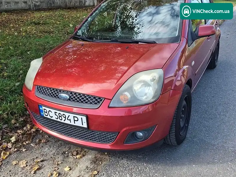 Ford Fiesta 2008, фото з оголошення, VIN WF0HXXGAJH8B67688