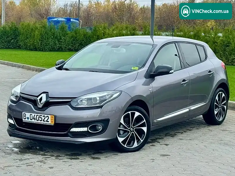 Renault Megane 2014, фото з оголошення 2 з 20, VIN VF1BZ360350604000