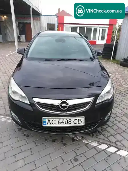 Opel Astra 2011, фото з оголошення 1 з 9, VIN W0LPD8EG3C8034039