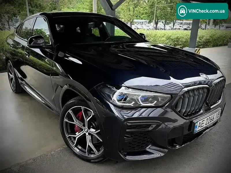 BMW X6 2022, фото з оголошення 1 з 18, VIN WBAGT210009L08696