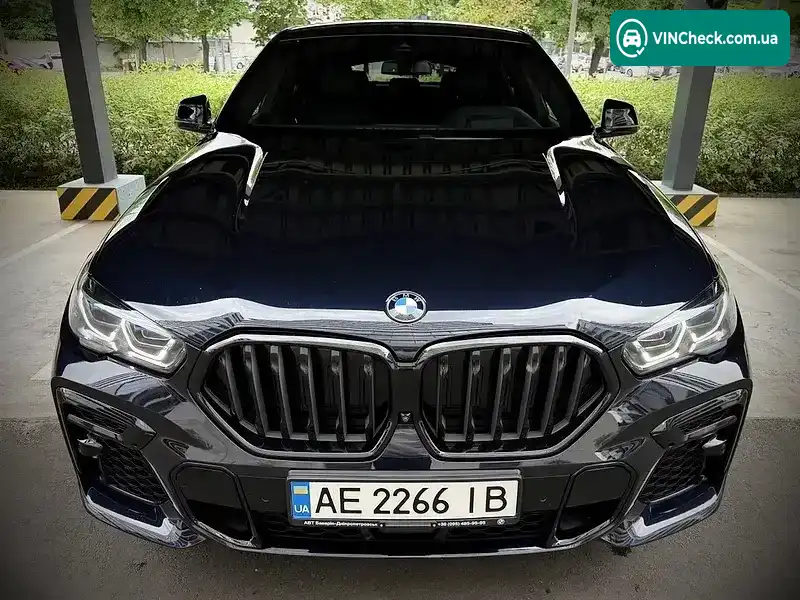 BMW X6 2022, фото з оголошення 2 з 18, VIN WBAGT210009L08696