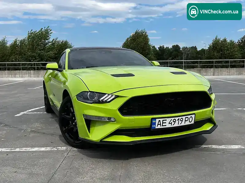 Ford Mustang 2019, фото з оголошення 1 з 21, VIN 1FA6P8TH2L5124919