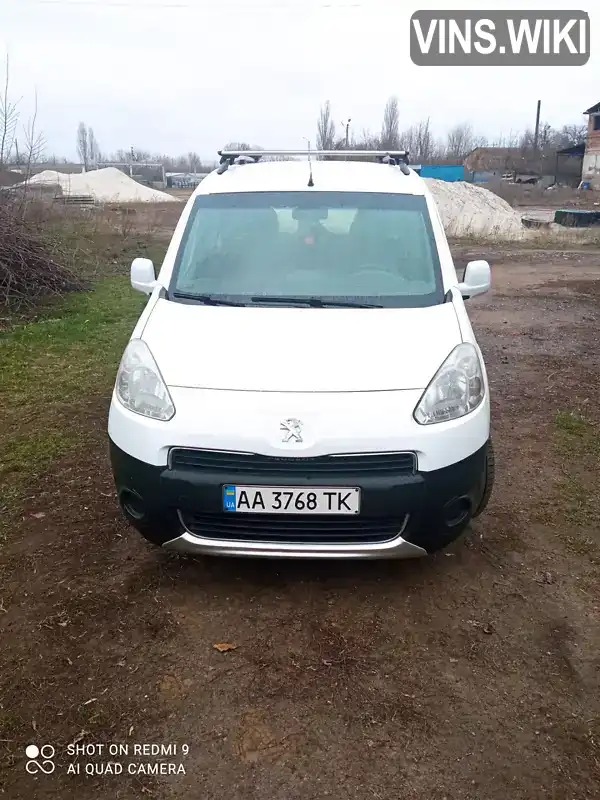 Peugeot Partner 2012, фото з оголошення 2 з 13, VIN VF37J9HN0CJ778303