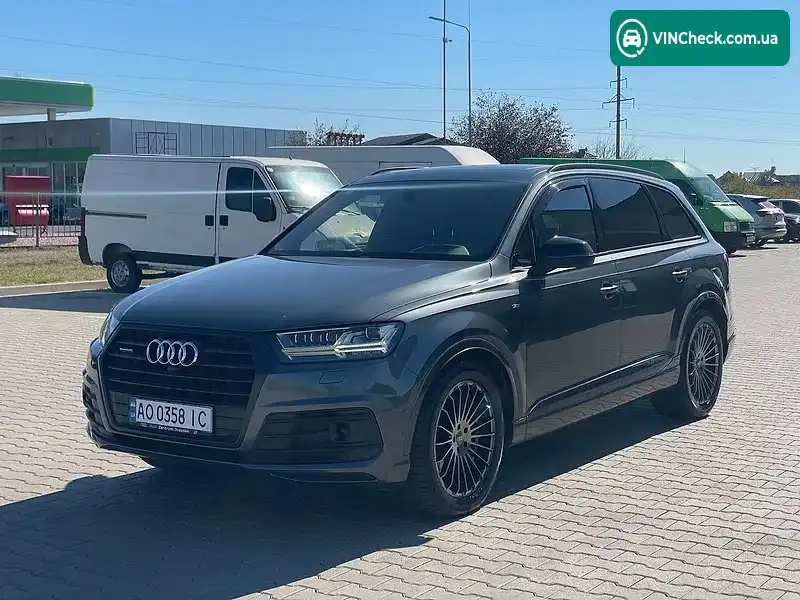 Audi Q7 2017, фото з оголошення 2 з 20, VIN WAUZZZ4M1JD023812