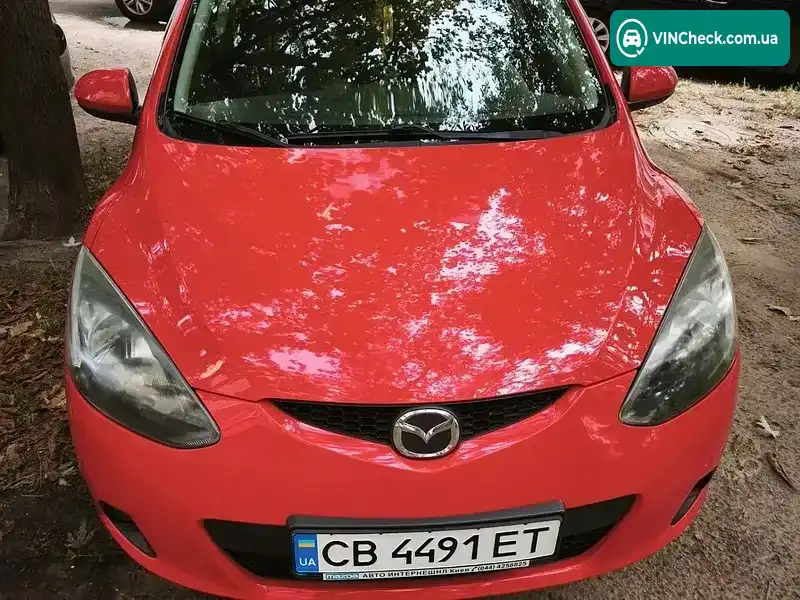 Mazda 2 2009, фото з оголошення 1 з 10, VIN JMZDE145500212999