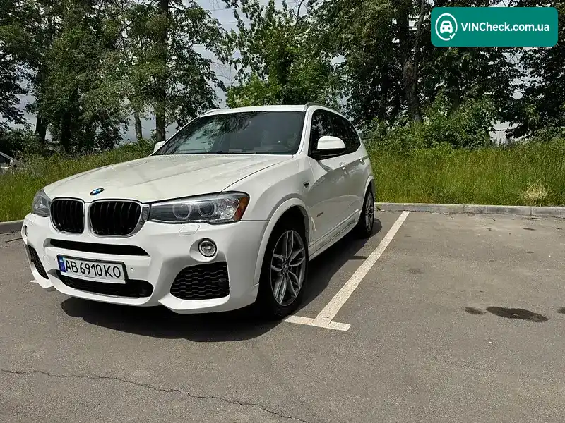 BMW X3 2014, фото з оголошення 2 з 19, VIN 5UXWX7C59F0K33985