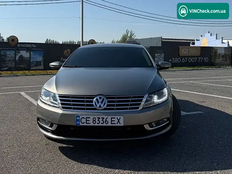 Volkswagen CC / Passat CC 2012, фото з оголошення 1 з 18, VIN WVWZZZ3CZDE545365