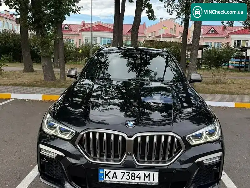 BMW X6 2020, фото з оголошення 1 з 20, VIN WBAGT610009E71598