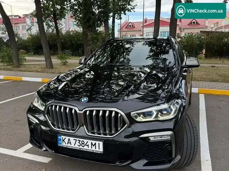 BMW X6 2020, фото з оголошення 2 з 20, VIN WBAGT610009E71598