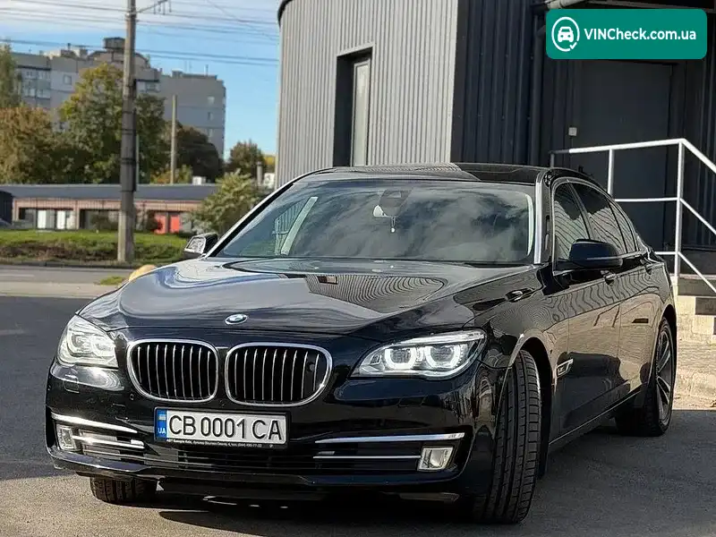 BMW 7 Series 2014, фото з оголошення 1 з 20, VIN WBAYG41060D176285
