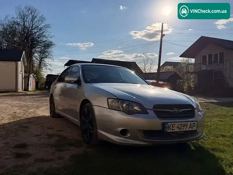 Subaru Legacy 2004, фото з оголошення 1 з 12, VIN JF1BL5LJ34G005840