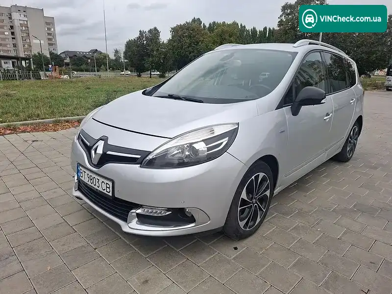 Renault Scenic 2016, фото з оголошення 1 з 20, VIN VF1JZ03AH55864695