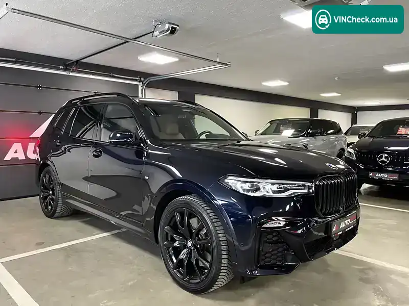 BMW X7 2022, фото з оголошення 1 з 20, VIN WBACW210509L48052