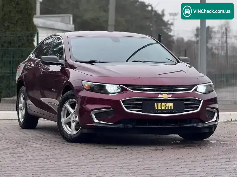 Chevrolet Malibu 2016, фото з оголошення 2 з 21, VIN 1G1ZB5ST0GF209535