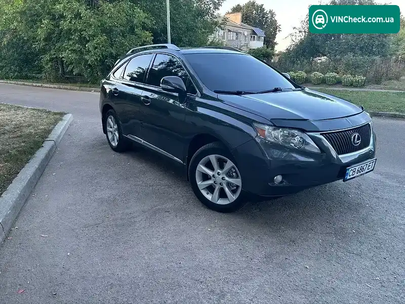 Lexus RX 2010, фото з оголошення 2 з 20, VIN 2T2BK1BAXAC058487