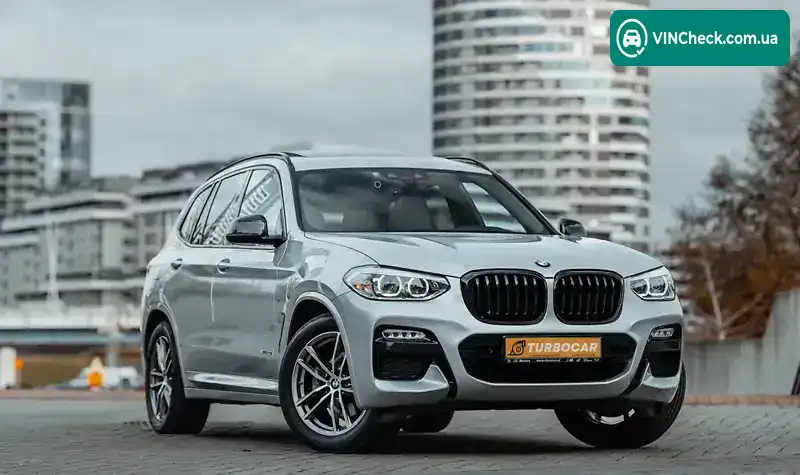 BMW X3 2018, фото з оголошення 2 з 20, VIN 5UXTR9C59JLD89799