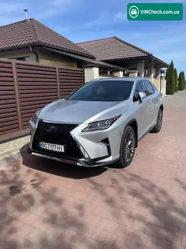 Lexus RX 2017, фото з оголошення 1 з 20, VIN JTJBGMCA102028004