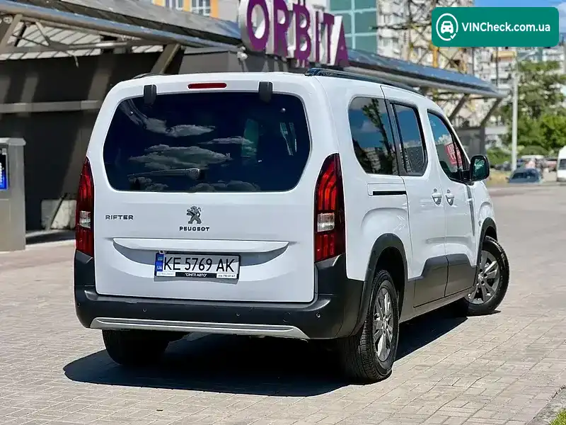 Peugeot Rifter 2023, фото з оголошення 2 з 20, VIN VR3ECYHT2PJ900818