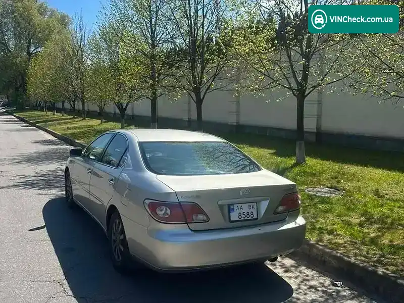 Lexus ES 2003, фото з оголошення 2 з 11, VIN JTHBF30G936001721
