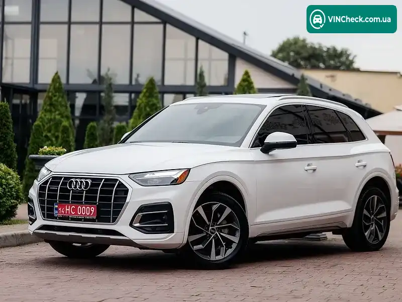Audi Q5 2021, фото з оголошення 1 з 20, VIN WA1BAAFY5M2128442