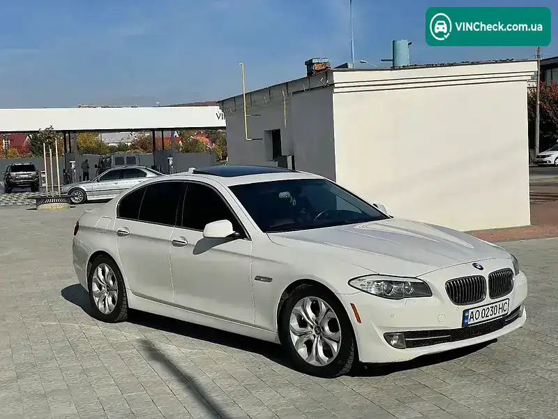 BMW 5 Series 2013, фото з оголошення 1 з 20, VIN WB10A0106DZ126308