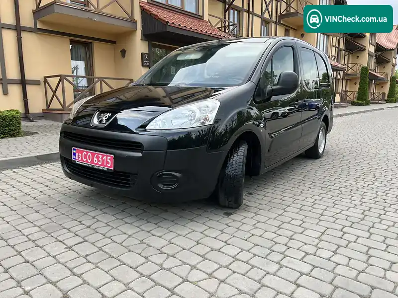 Peugeot Partner 2011, фото з оголошення 1 з 20, VIN VF37M9HSCBJ582268