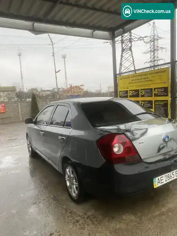 Geely MK 2012, фото з оголошення 2 з 6, VIN LB37624S7CL031081