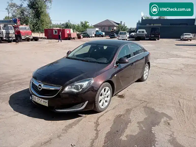Opel Insignia 2015, фото з оголошення 1 з 21, VIN W0LGM6EM4F1048619