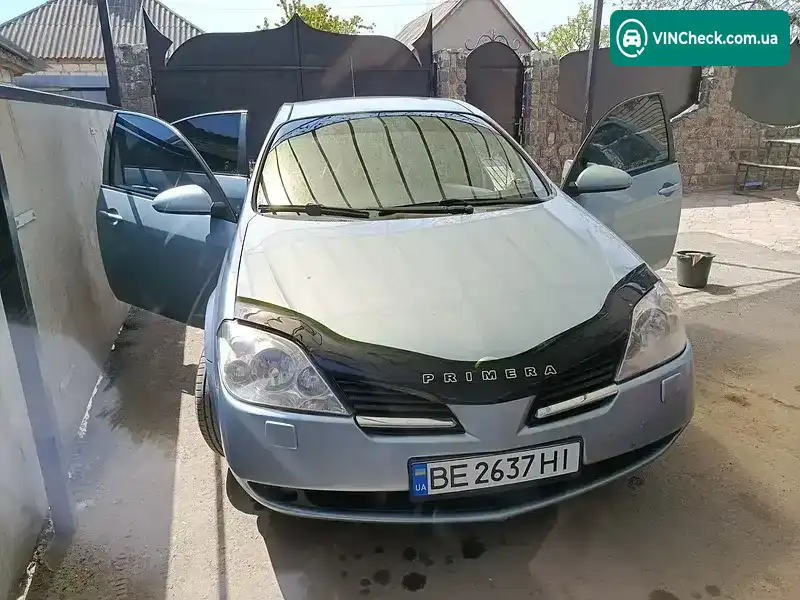 Nissan Primera 2005, фото з оголошення 1 з 11, VIN SJNBBAP12U2276587