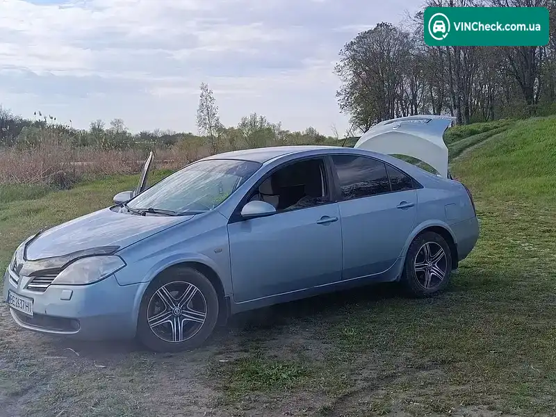 Nissan Primera 2005, фото з оголошення 2 з 11, VIN SJNBBAP12U2276587