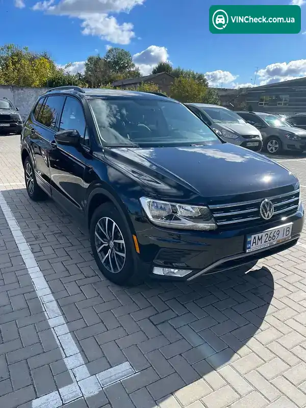 Volkswagen Tiguan 2021, фото з оголошення 1 з 15, VIN 3VV1B7AX2MM055220