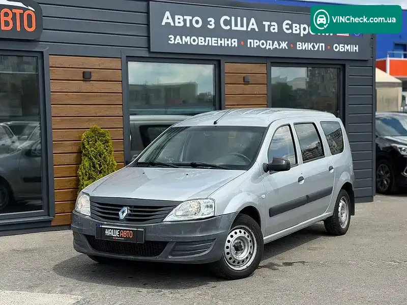 Renault Logan 2010, фото з оголошення 1 з 20, VIN VF1KSRAB543110637