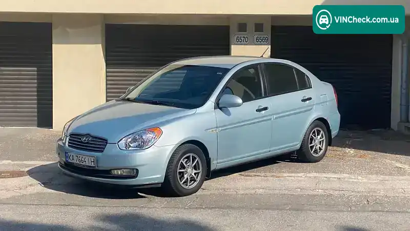 Hyundai Accent 2006, фото з оголошення 1 з 12, VIN Y6LCM41AP7L000113