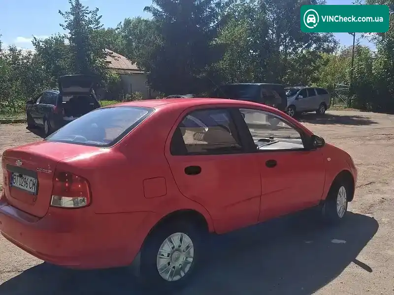 Chevrolet Aveo 2006, фото з оголошення 2 з 12, VIN Y6DSF69YE6B562912