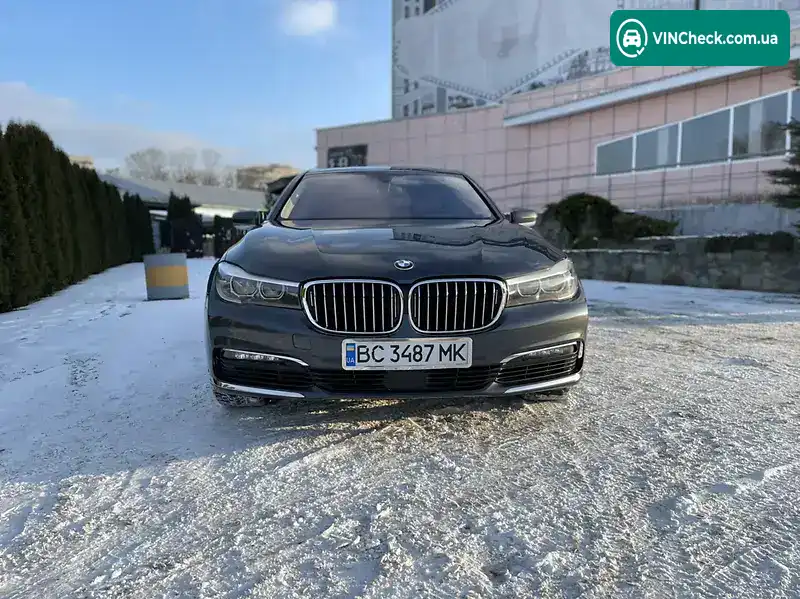 BMW 7 Series 2016, фото з оголошення 1 з 20, VIN WBA7E2C53GG504639
