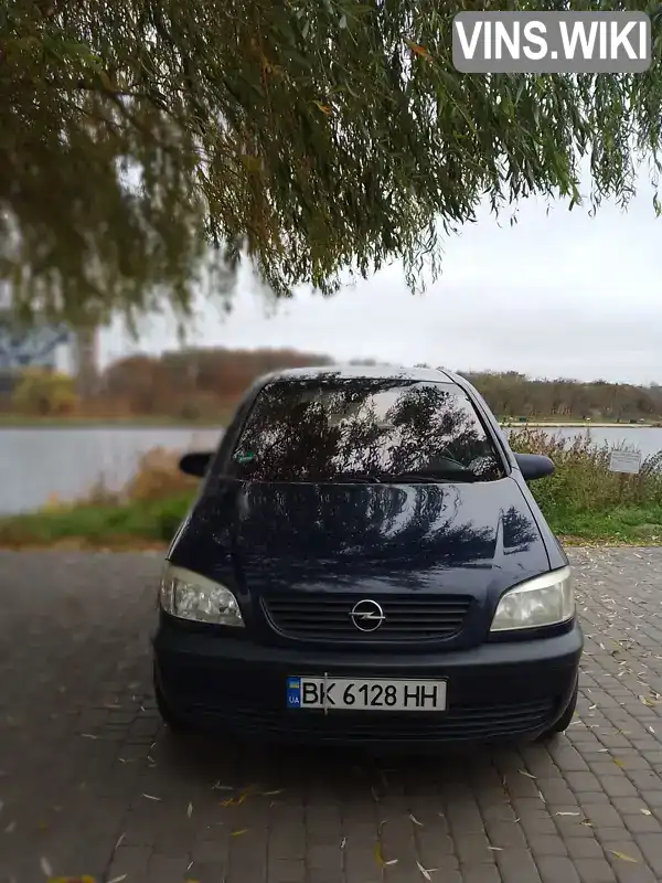 Opel Zafira 2001, фото з оголошення 1 з 11, VIN W0L0TGF7522082650