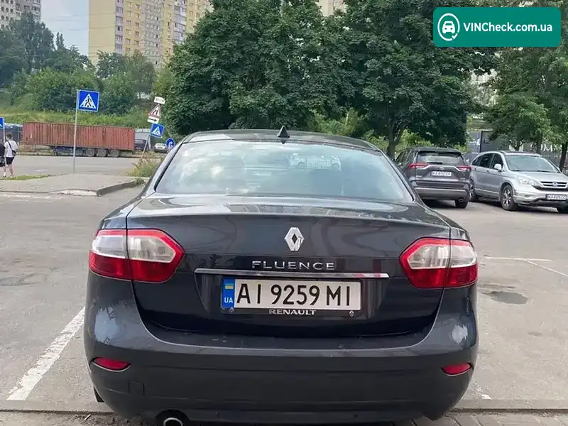Renault Fluence 2010, фото з оголошення 2 з 9, VIN VF1LZBT0T43891336