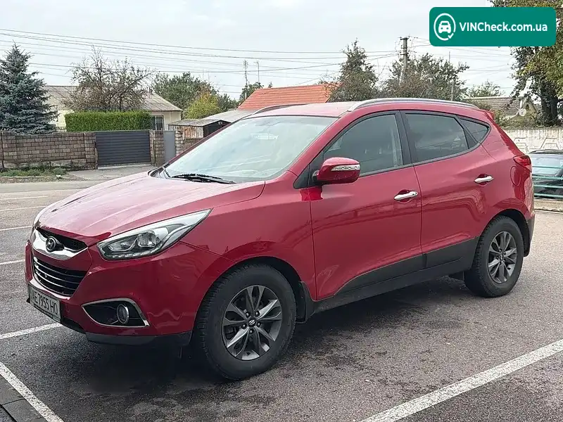 Hyundai ix35 2014, фото з оголошення, VIN TMAJU81VDEJ559881