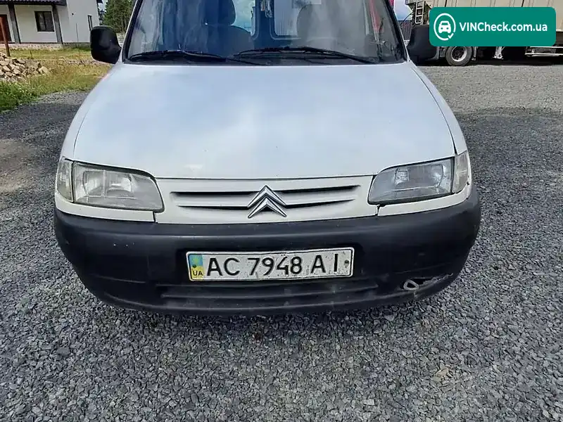 Citroen Berlingo 1998, фото з оголошення 2 з 11, VIN VF7MCWJZF65250068