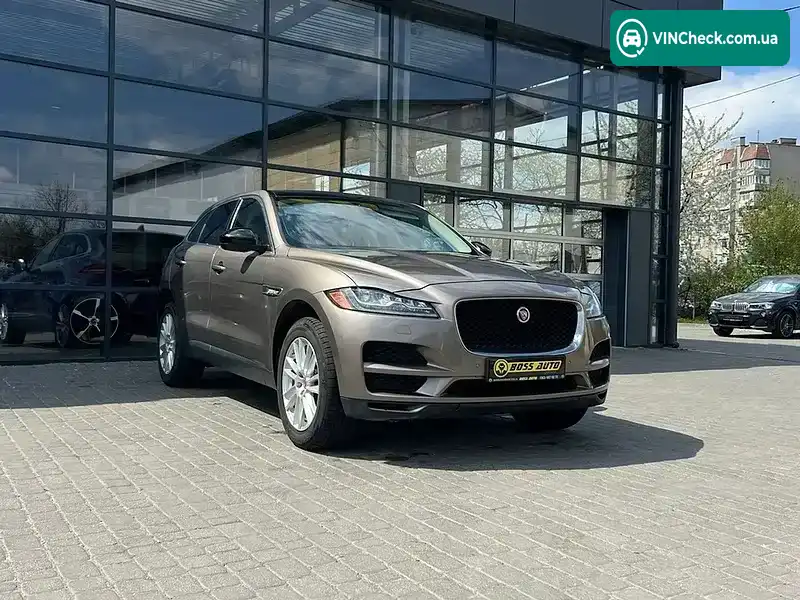 Jaguar F-Pace 2016, фото з оголошення 1 з 21, VIN SADCK2BV1HA058348