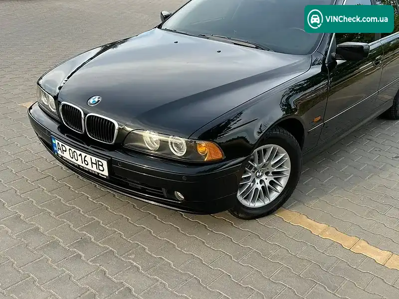 BMW 5 Series 2003, фото з оголошення 2 з 20, VIN WBADT11030GY59245