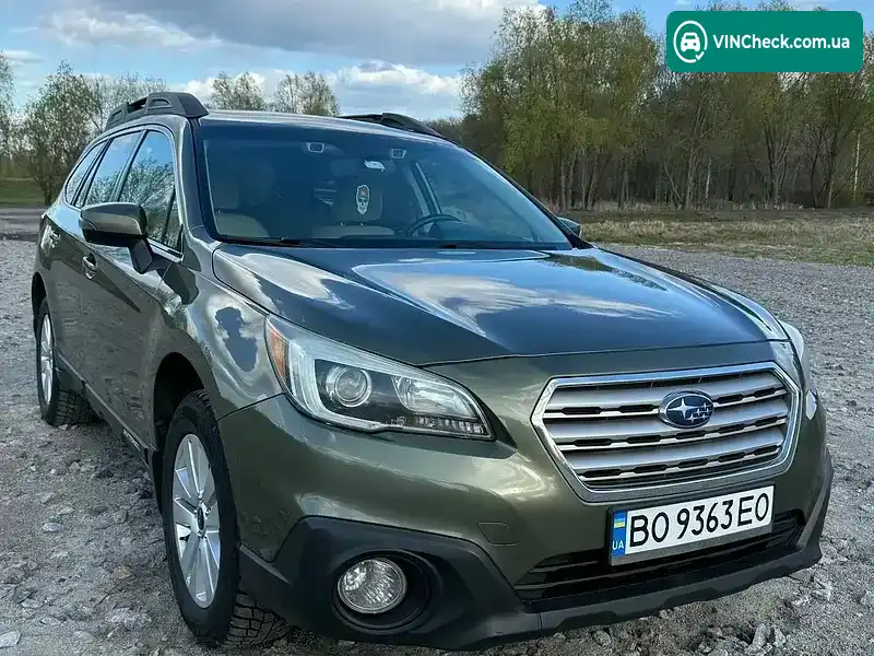 Subaru Outback 2015, фото з оголошення 2 з 21, VIN 4S4BSBHC3G3243769
