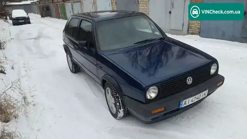 Volkswagen Golf 1987, фото з оголошення 1 з 13, VIN WVWZZZ19ZHW849317