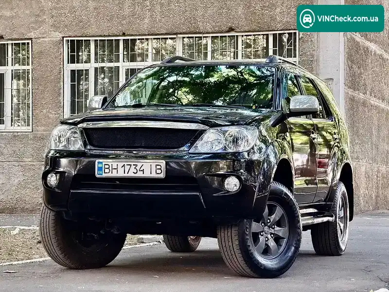 Toyota Fortuner 2006, фото з оголошення 2 з 20, VIN MR1YU59G160001359