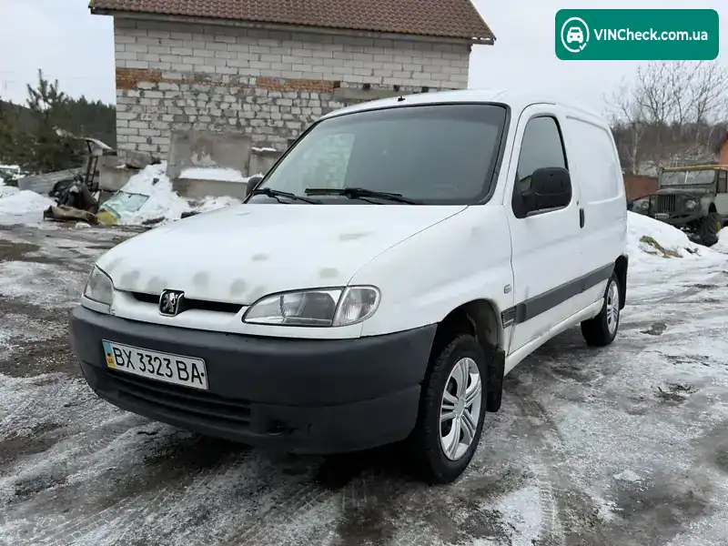 Peugeot Partner 1999, фото з оголошення 1 з 6, VIN VF35BWJZE60209335