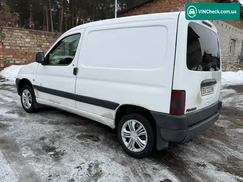 Peugeot Partner 1999, фото з оголошення 2 з 6, VIN VF35BWJZE60209335